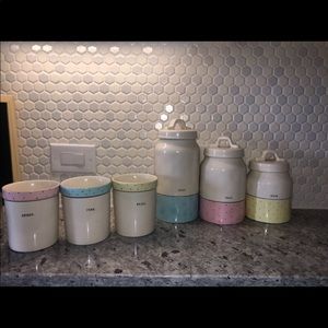 Rae Dunn Canister, Organizers and Sugar Bowl